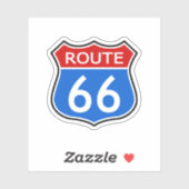 State Route 66 Reizen Sticker (Vel)