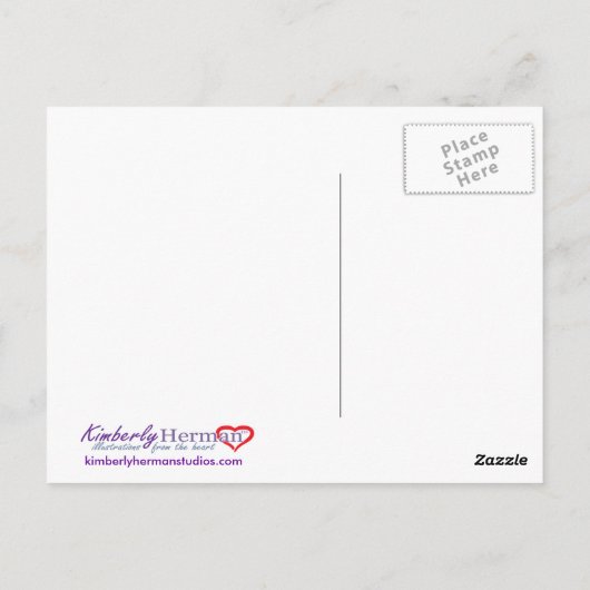 State Schnauzer Briefkaart (Achterkant)