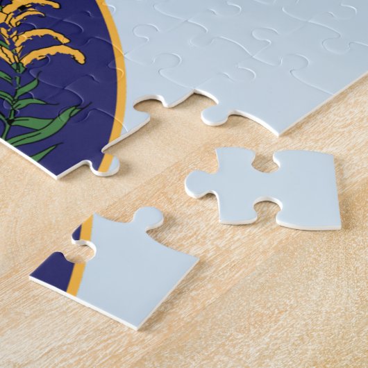 State Seal Kentucky. Legpuzzel (Zijkant)