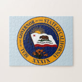 State Seal of California. Legpuzzel (Horizontaal)