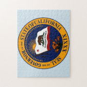 State Seal of California. Legpuzzel (Verticaal)