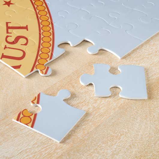 State Seal of Florida. Legpuzzel (Zijkant)