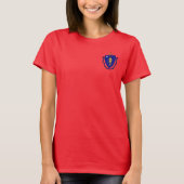 State Seal of Massachusetts T-Shirt (Voorkant)