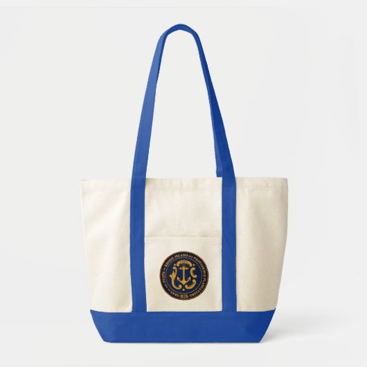 State Seal of Rhode Island Tote Bag (Voorkant)