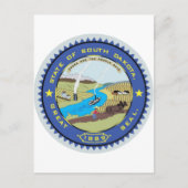 State Seal South Dakota Briefkaart (Voorkant)