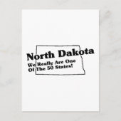 State Slogan North Dakota Briefkaart (Voorkant)