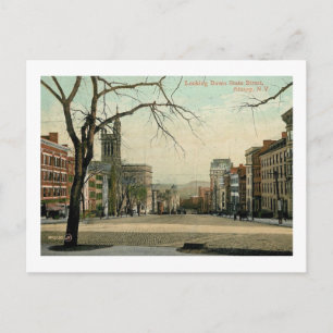 State St., Albany, New York Vintage Briefkaart