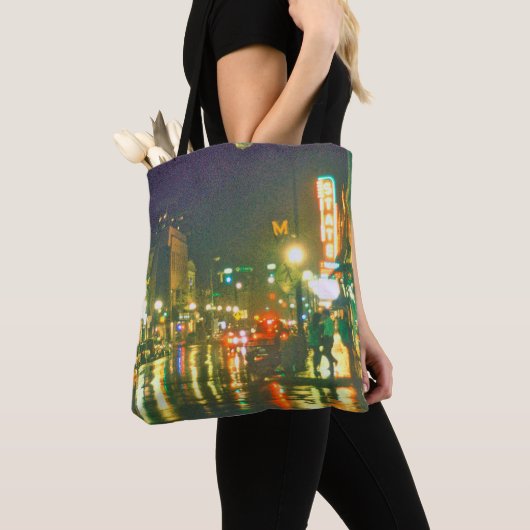 STATE STREET 1990'S NACHTSCENE TOTE BAG (Dichtbij)