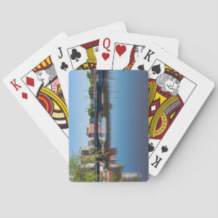 State Street Bridge - Oversteek van de Milwaukee r Pokerkaarten