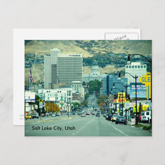 State Street Briefkaart (Voorkant / Achterkant)