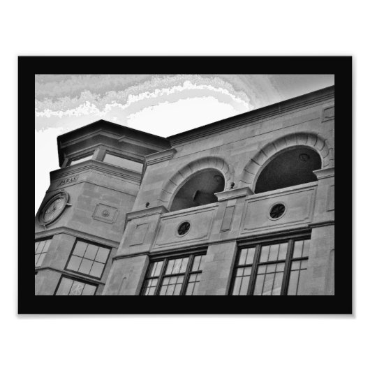 State Street Building Foto Afdruk (Voorkant)