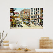 State Street, Chicago, Illinois 1905 Poster (Keuken)