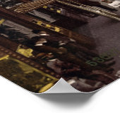 State Street noord van Madison Street Chicago Poster (Hoek)