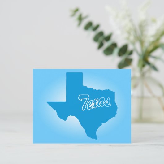 State Texas Briefkaart (Staand voorkant)