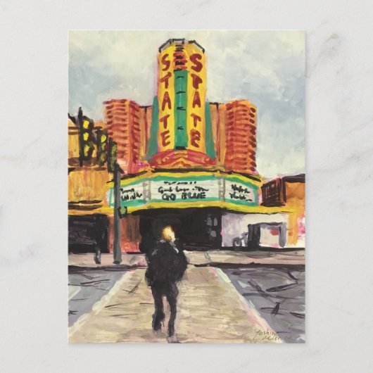 State Theater - Ann Arbor, Briefkaart Michigan (Voorkant)
