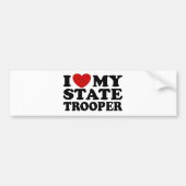 State Trooper Bumpersticker (Voorkant)