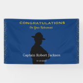State Trooper Highway Patrol Retirement Banner (Horizontaal)
