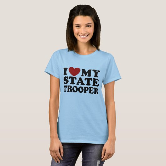 State Trooper T-shirt (Voorkant volledig)