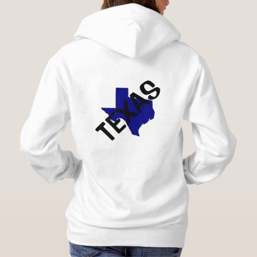 State/Women's Basic Hooded Sweatshirt/Texas Hoodie (Achterkant)