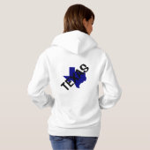 State/Women's Basic Hooded Sweatshirt/Texas Hoodie (Achterkant volledig)