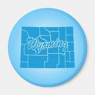 State Wyoming Magneet