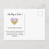 *~* STATE WYOMING - Nieuw Adres - Beweging Aankondigingskaart (Achterkant)