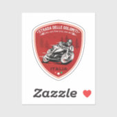 Statelijke weg 48 van de Dolomieten Sticker (Vel)