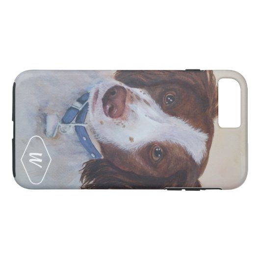 STATELY AUBURN SETTER MIX Case-Mate iPhone CASE (Achterkant (Horizontaal))