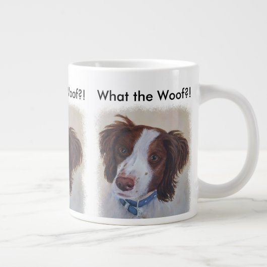 STATELY AUBURN SETTER MIX GROTE KOFFIEKOP (Rechts)