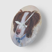 STATELY AUBURN SETTER MIX RONDE KLOK (Hoek)