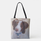 STATELY AUBURN SETTER MIX TOTE BAG (Achterkant)