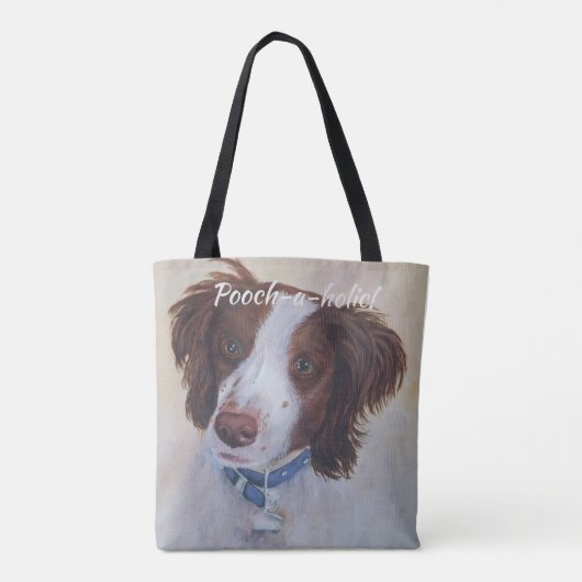 STATELY AUBURN SETTER MIX TOTE BAG (Achterkant)