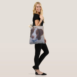 STATELY AUBURN SETTER MIX TOTE BAG
