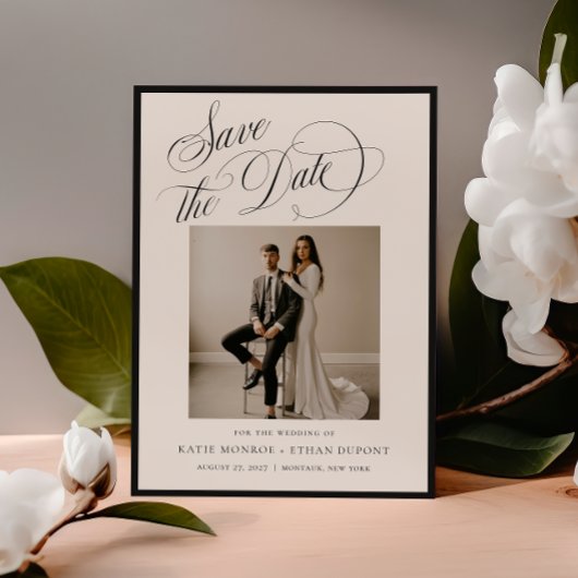 STATELY Wedding Save The Date Photo