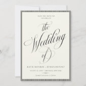 STATELY Wedding Save The Date Photo (Voorkant)