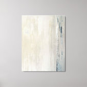 'Statement' Beige Abstract Art Canvas Print (Voorkant)