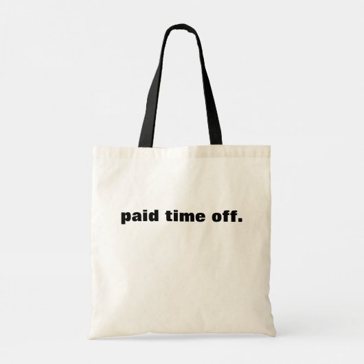 Statement Canvas tas (Achterkant)