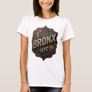 Statement Gold BRONX NYC Custom T-shirt