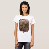 Statement Gold DREAM BIGGER T-shirt (Voorkant volledig)