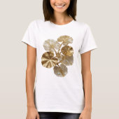 Statement Goud ABSTRACTE KUNST Statement T-shirt (Voorkant)