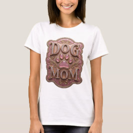 Statement Goud HOND MOEDER Statement Ontwerp T-shirt