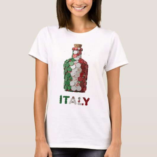 Statement Green ITALY Grafisch ontwerp T-shirt (Voorkant)