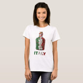 Statement Green ITALY Grafisch ontwerp T-shirt (Voorkant volledig)