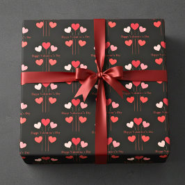 Statement Hearts Wrapping Paper Cadeaupapier