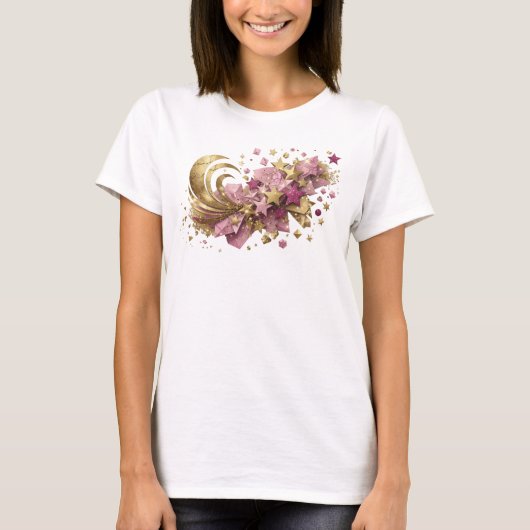 Statement Oranje ABSTRACTE KUNST Custom T-shirt (Voorkant)