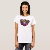 Statement Oranje PRINCESS MODE Statement T-shirt (Voorkant volledig)