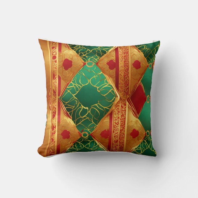 "Statement Print Pillow: vet en stijlvol accent" Kussen (Voorkant)