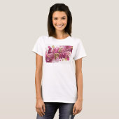 Statement Roze LIVE PINK Shirt Ontwerp (Voorkant volledig)