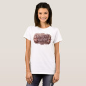 Statement Roze MINDER PRATEN MEER ROSÉ Shirt Ontwe (Voorkant volledig)