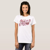 Statement Roze ROZE DROOM Print T-shirt (Voorkant volledig)